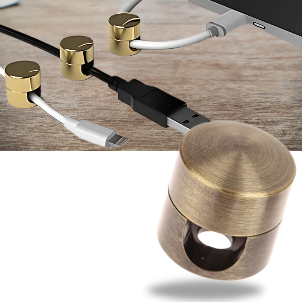 Support de câbles universel pour bureau