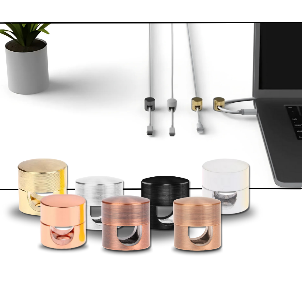 Support de câbles universel pour bureau