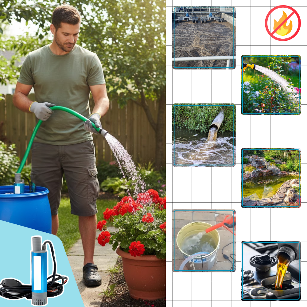 Pompe de transfert de liquide haute puissance