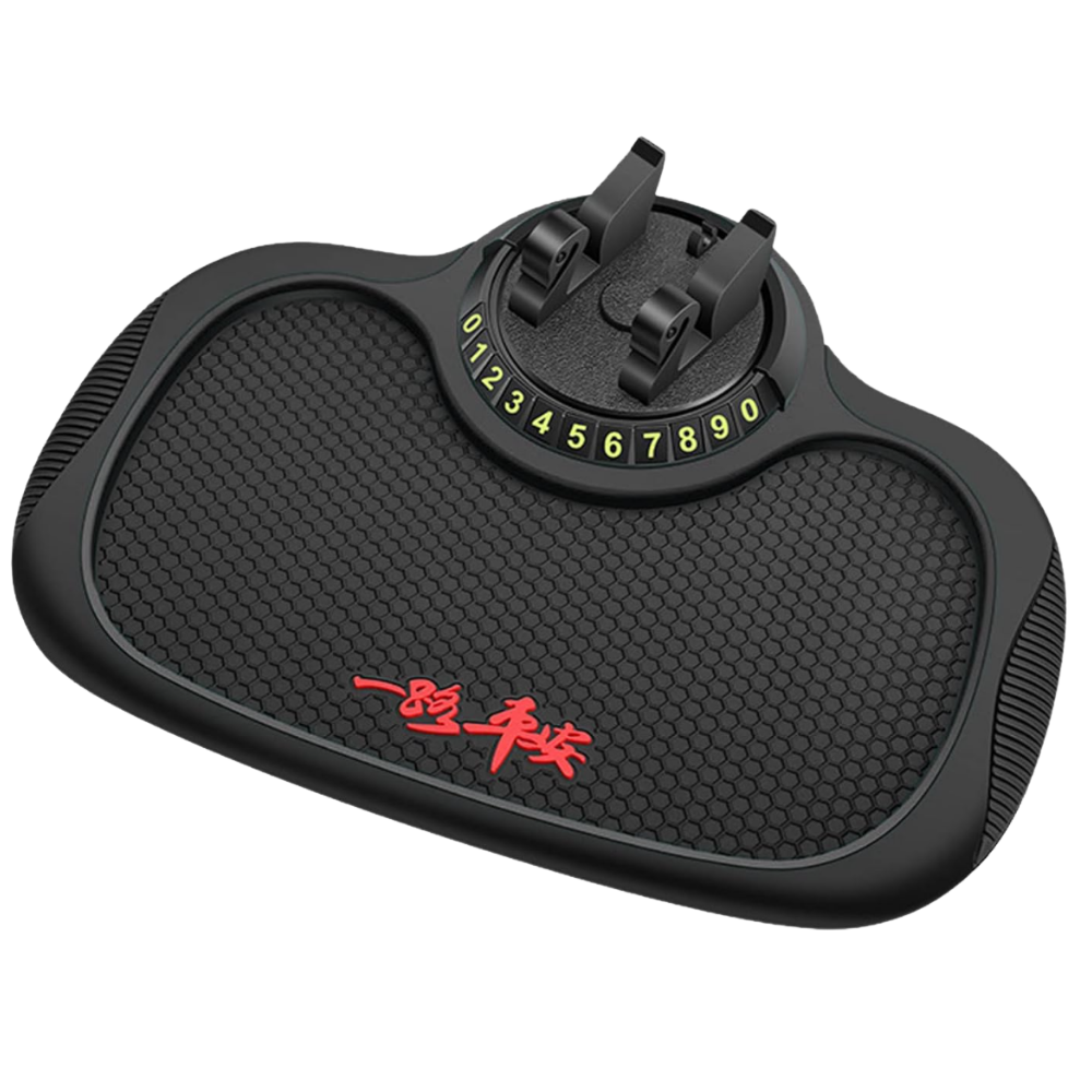 Tapis support antidérapant de téléphone pour voitures