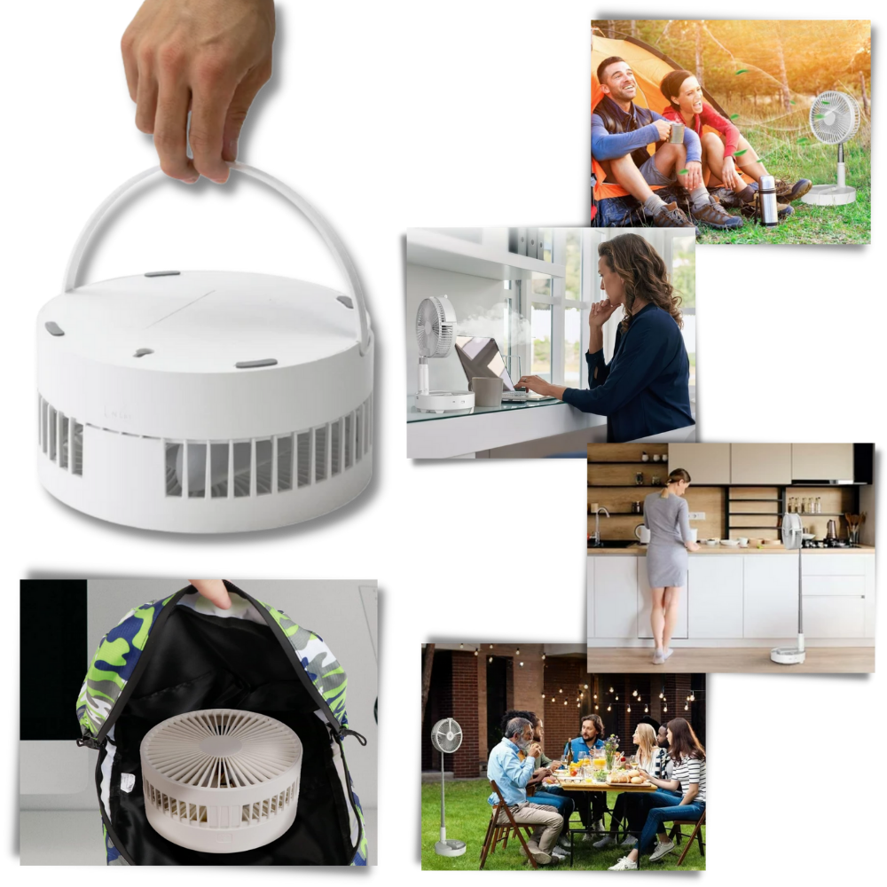 Ventilateur portable à chargement USB