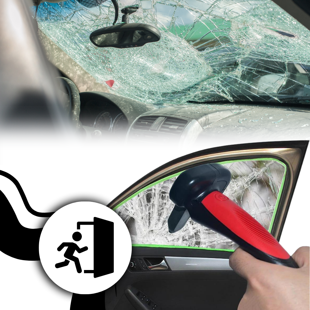 Marteau de secours polyvalent pour voiture