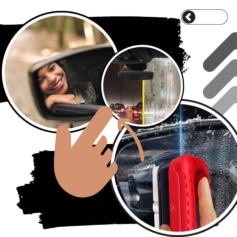 Brosse éponge nettoyante puissante de pare-brise