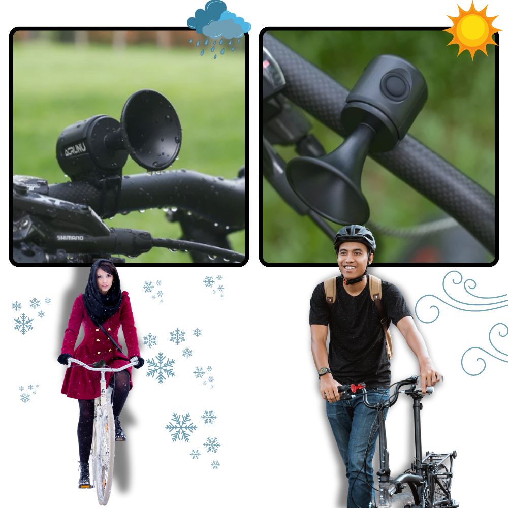 Klaxon de vélo électrique bruyant et étanche