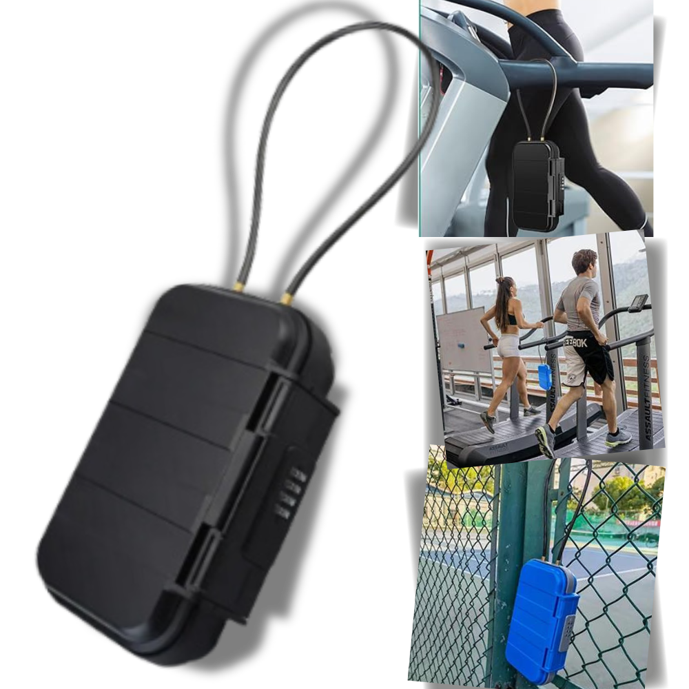 Petite boîte de rangement étanche et verrouillable