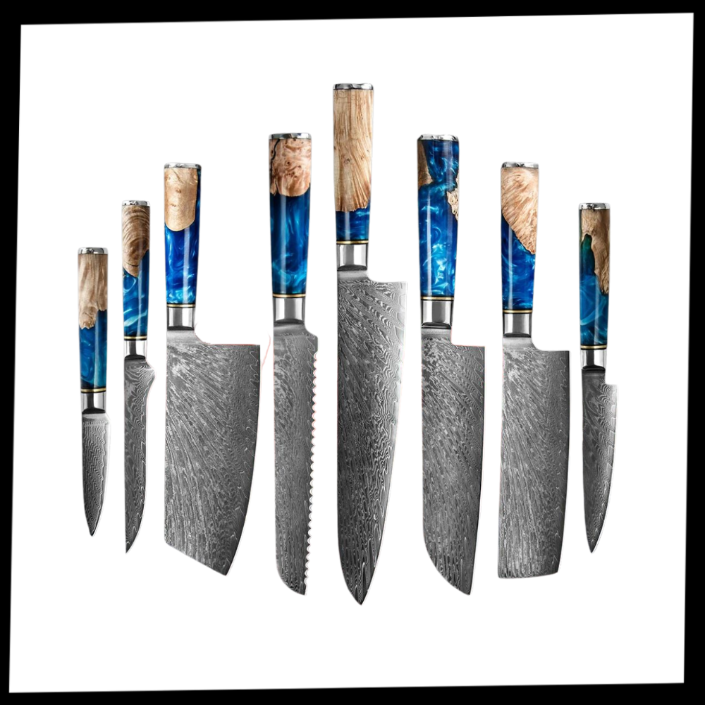 Couteaux japonais de la série Riviera Maya